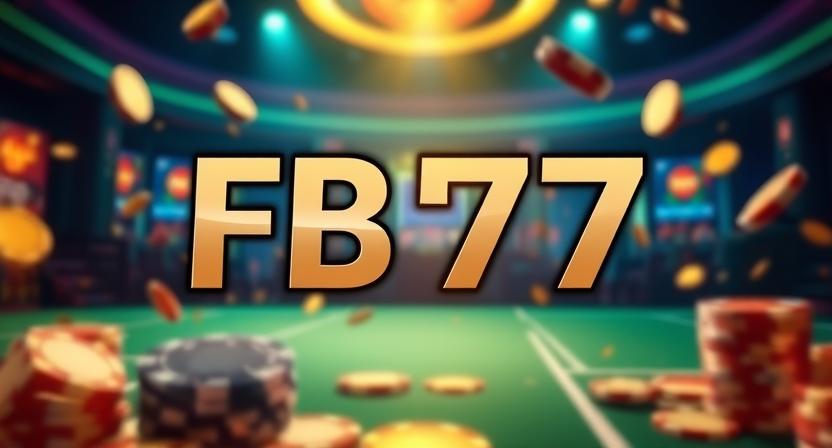 Variety of slot machines available on FB77